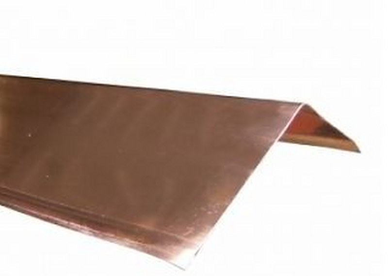 6 X 8' APRON FLASHING COPPER BB"